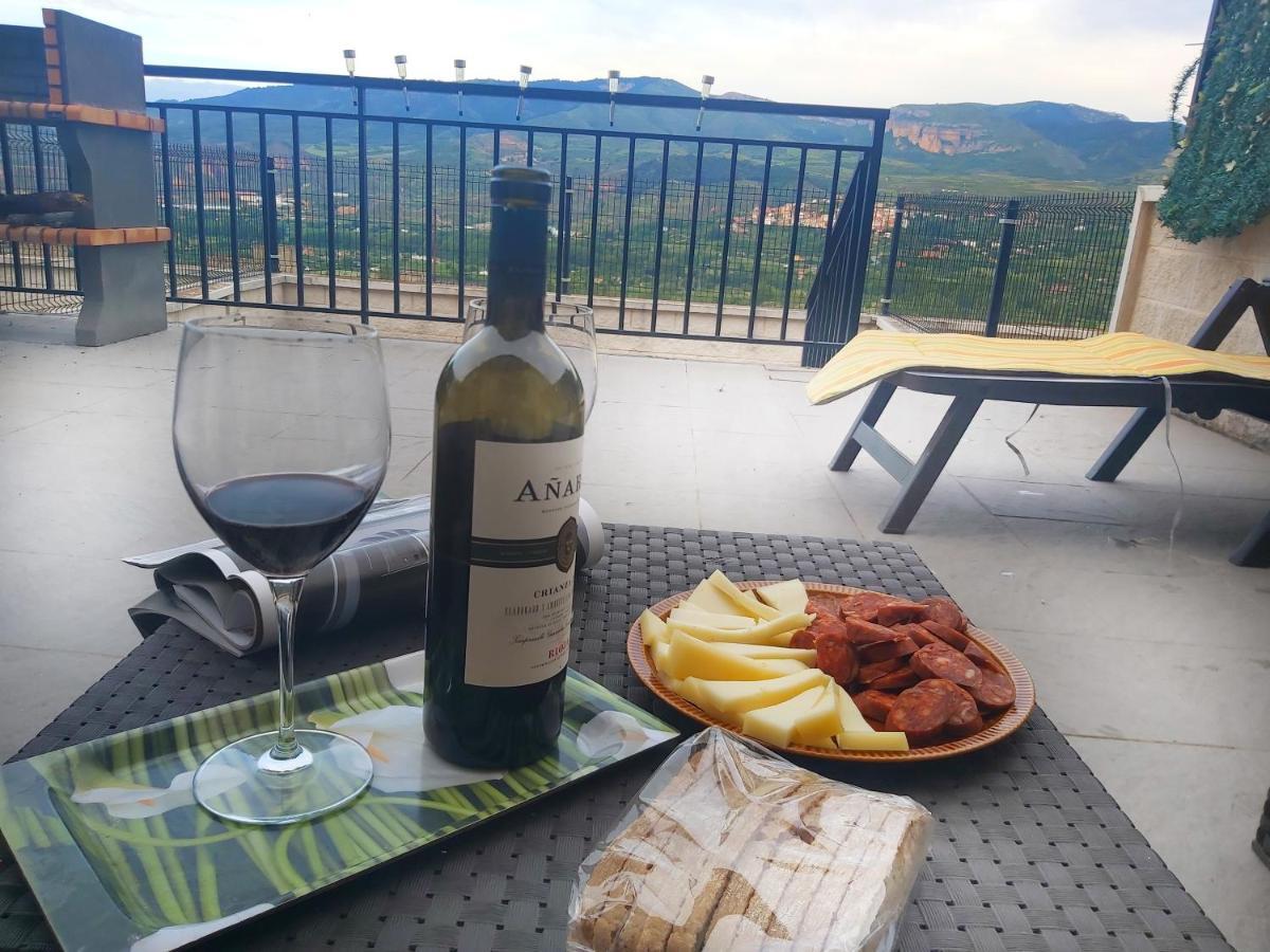 Chalet El Mirador Del Valle Barbacoa By Apartamentos Logrono Nalda المظهر الخارجي الصورة